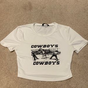 cowboy white shirt!